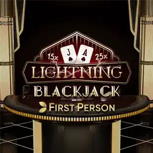 First Person Lightning Blackjack